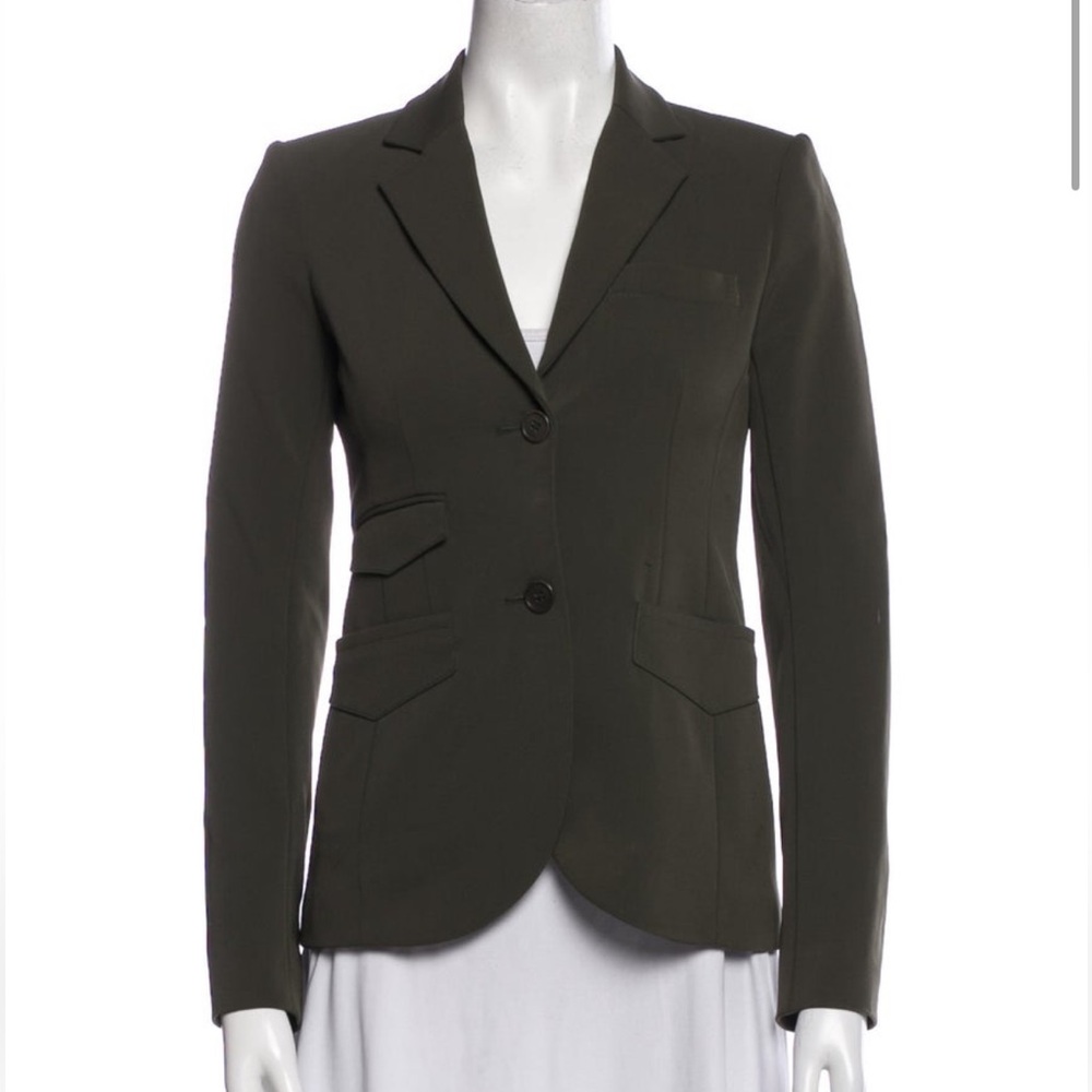 Theory Women's Green Blazer